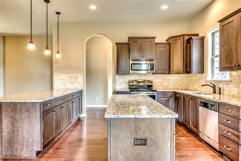 stainless steel open concept kitchen